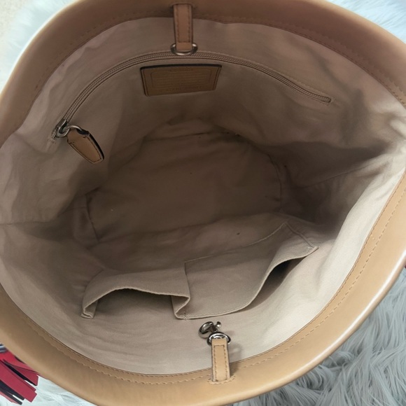 COACH Legacy Archival Two Tone Bucket Bag - Picture 10 of 12